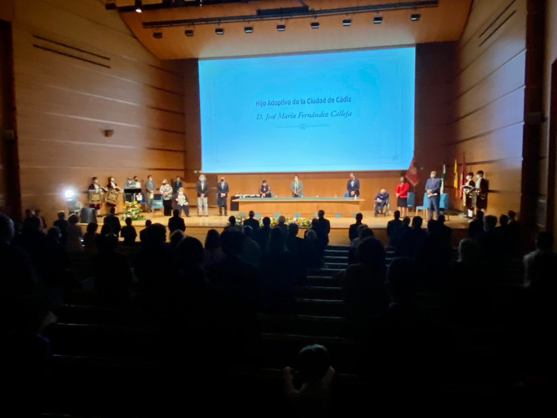 En imágenes: Acto de reconocimiento de Hijas e Hijos Predilectos y Adoptivos de Cádiz