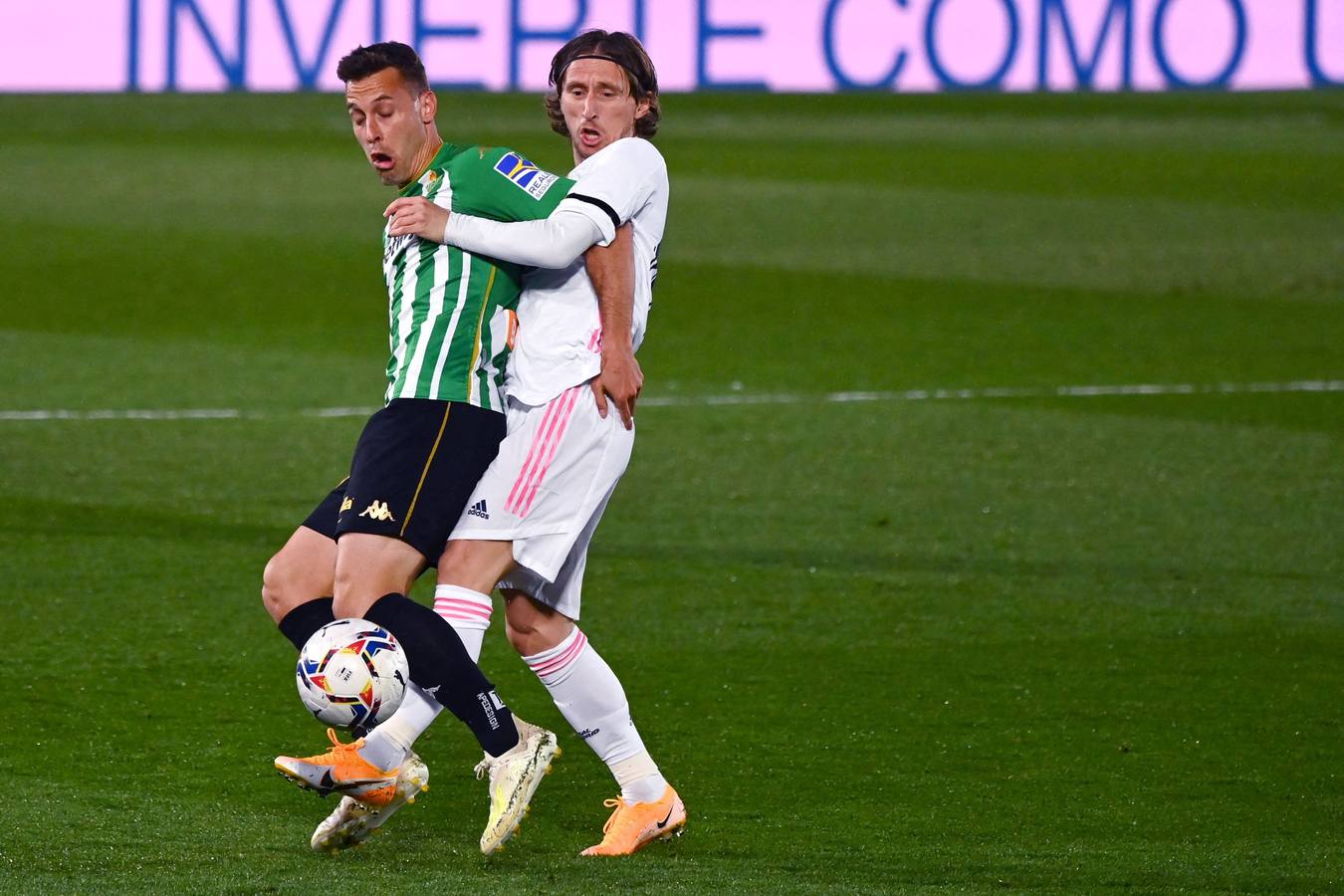 Partido entre el Real Madrid y el Real Betis