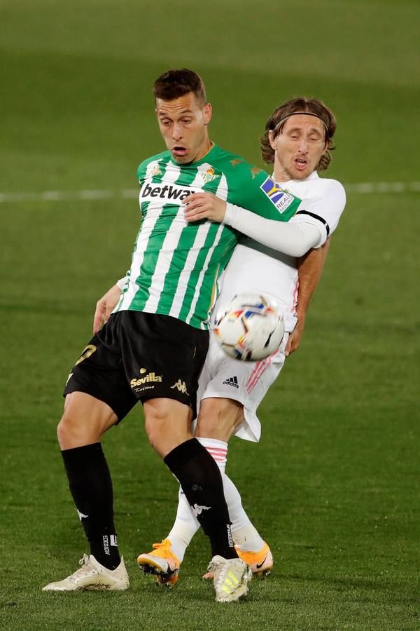 Partido entre el Real Madrid y el Real Betis
