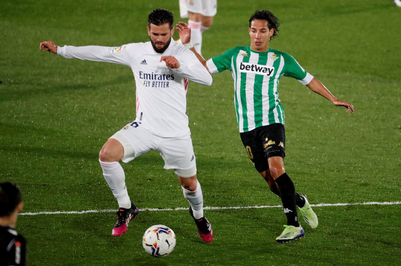 Partido entre el Real Madrid y el Real Betis