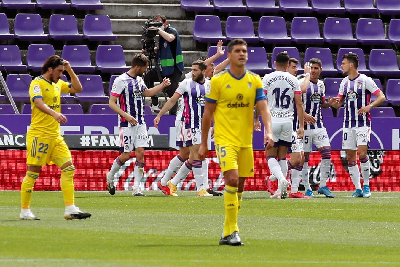 FOTOS: El empate del Cádiz en Valladolid, en imágenes