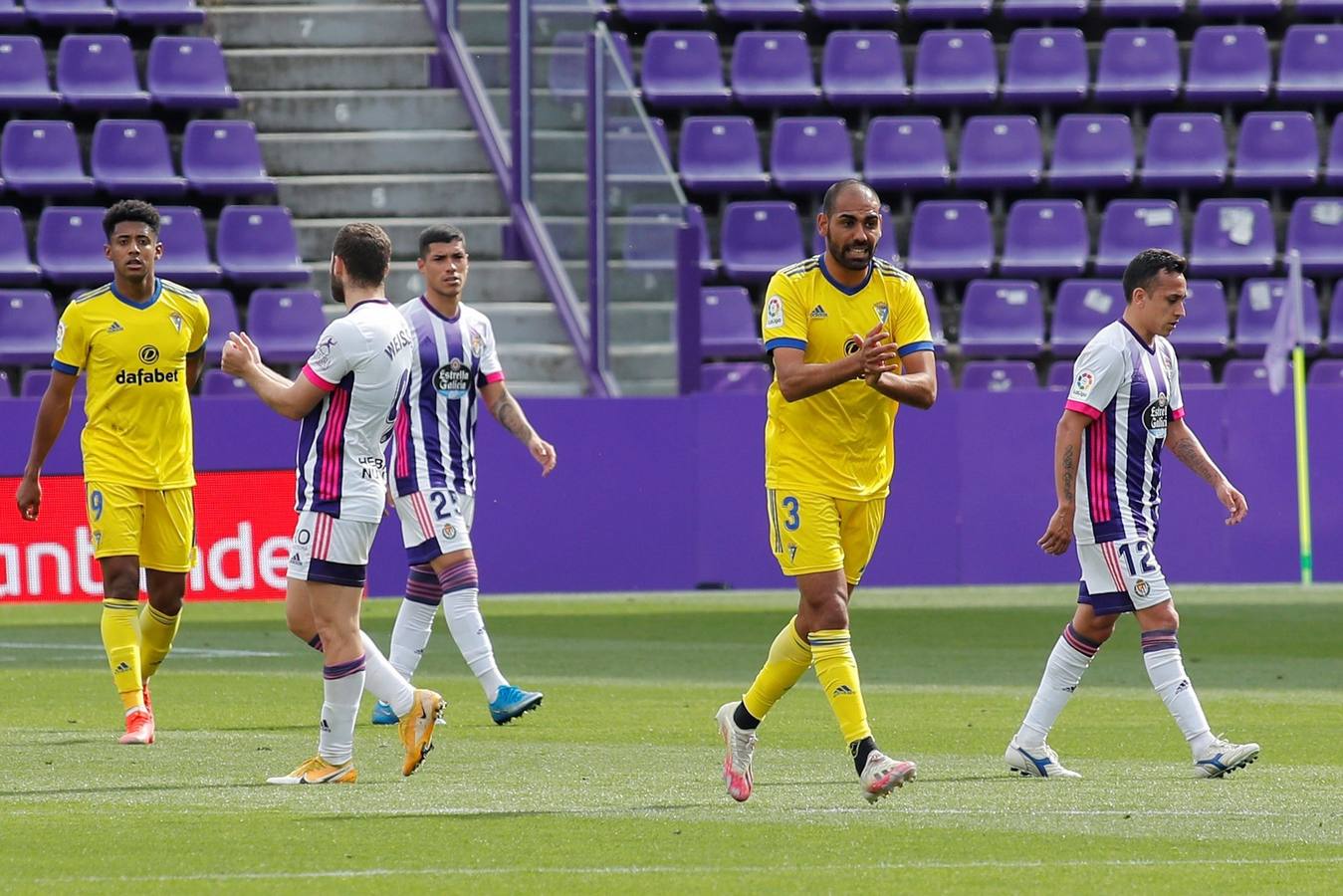 FOTOS: El empate del Cádiz en Valladolid, en imágenes