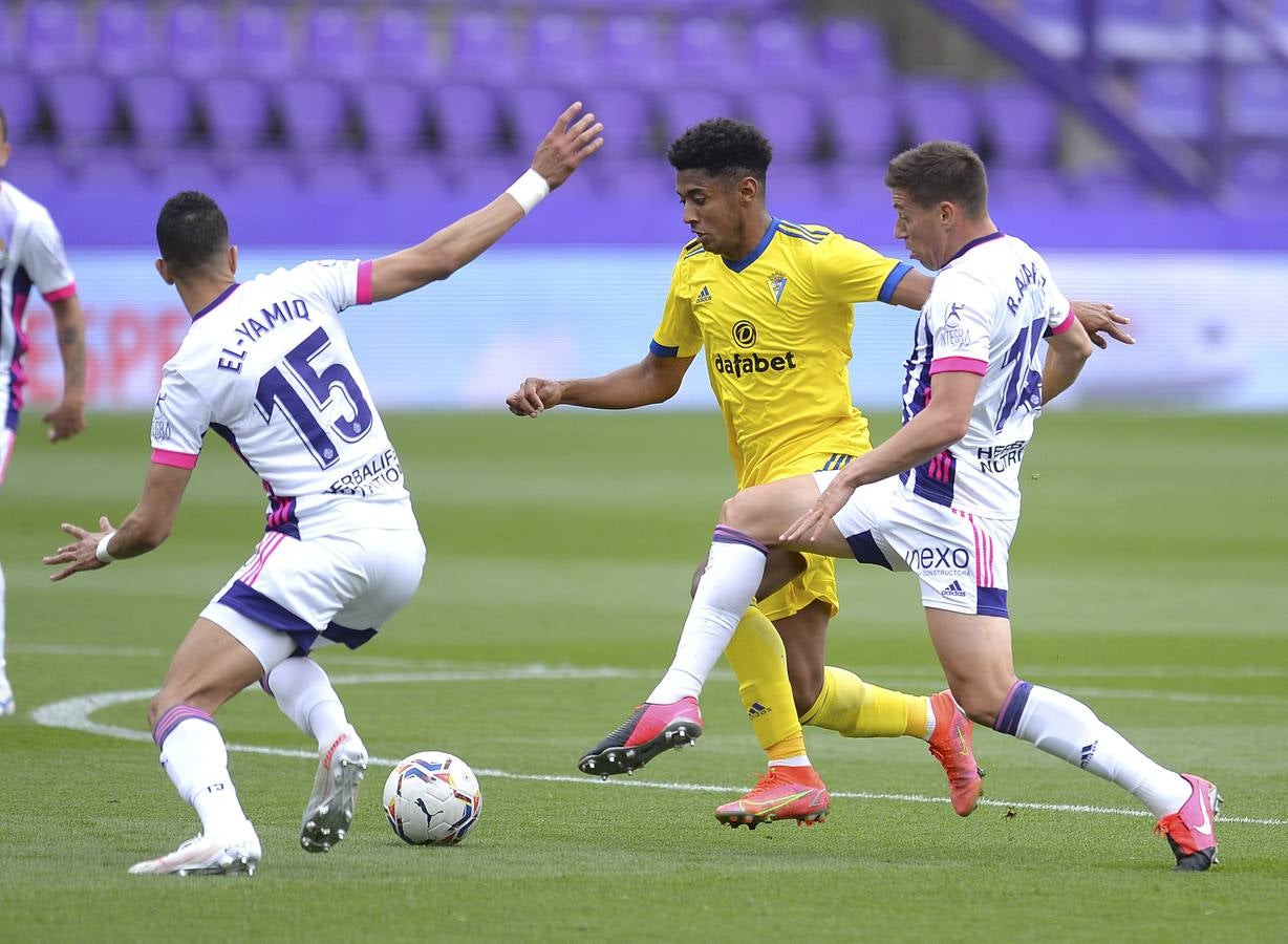 FOTOS: El empate del Cádiz en Valladolid, en imágenes