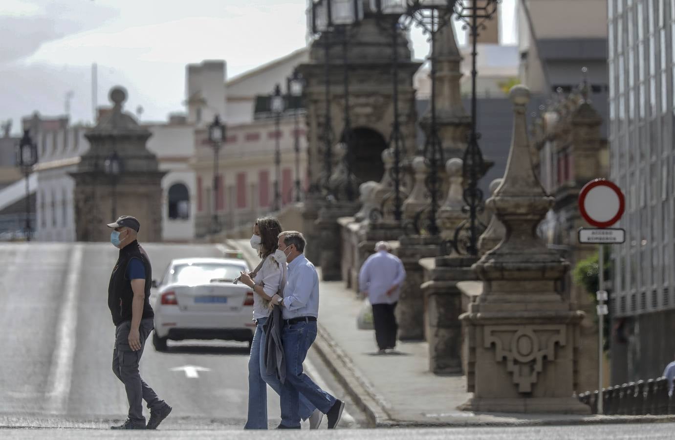 Ambiente por las calles del Centro de Sevilla