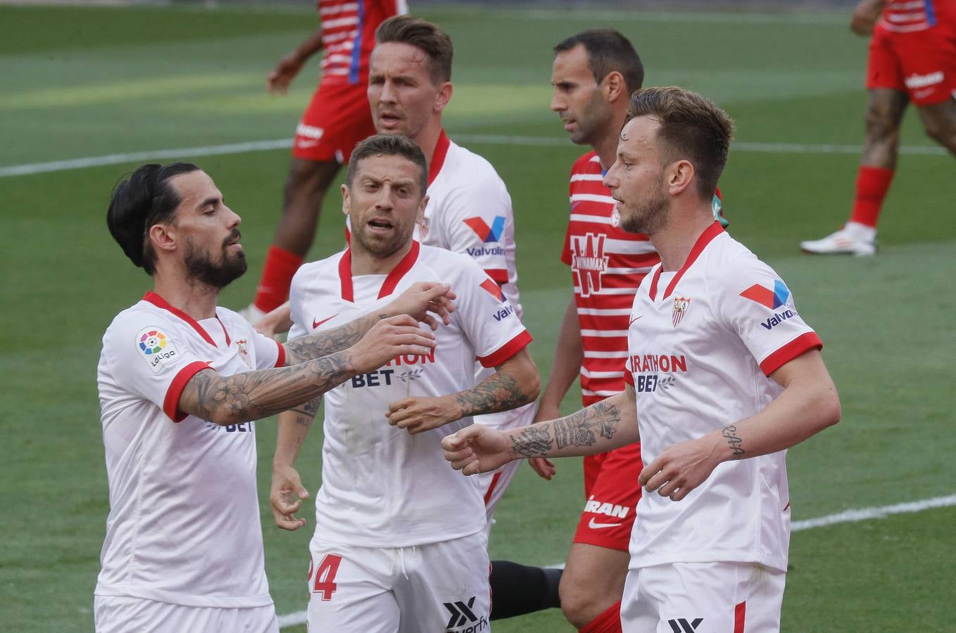 Partido entre el Sevilla y el Granada