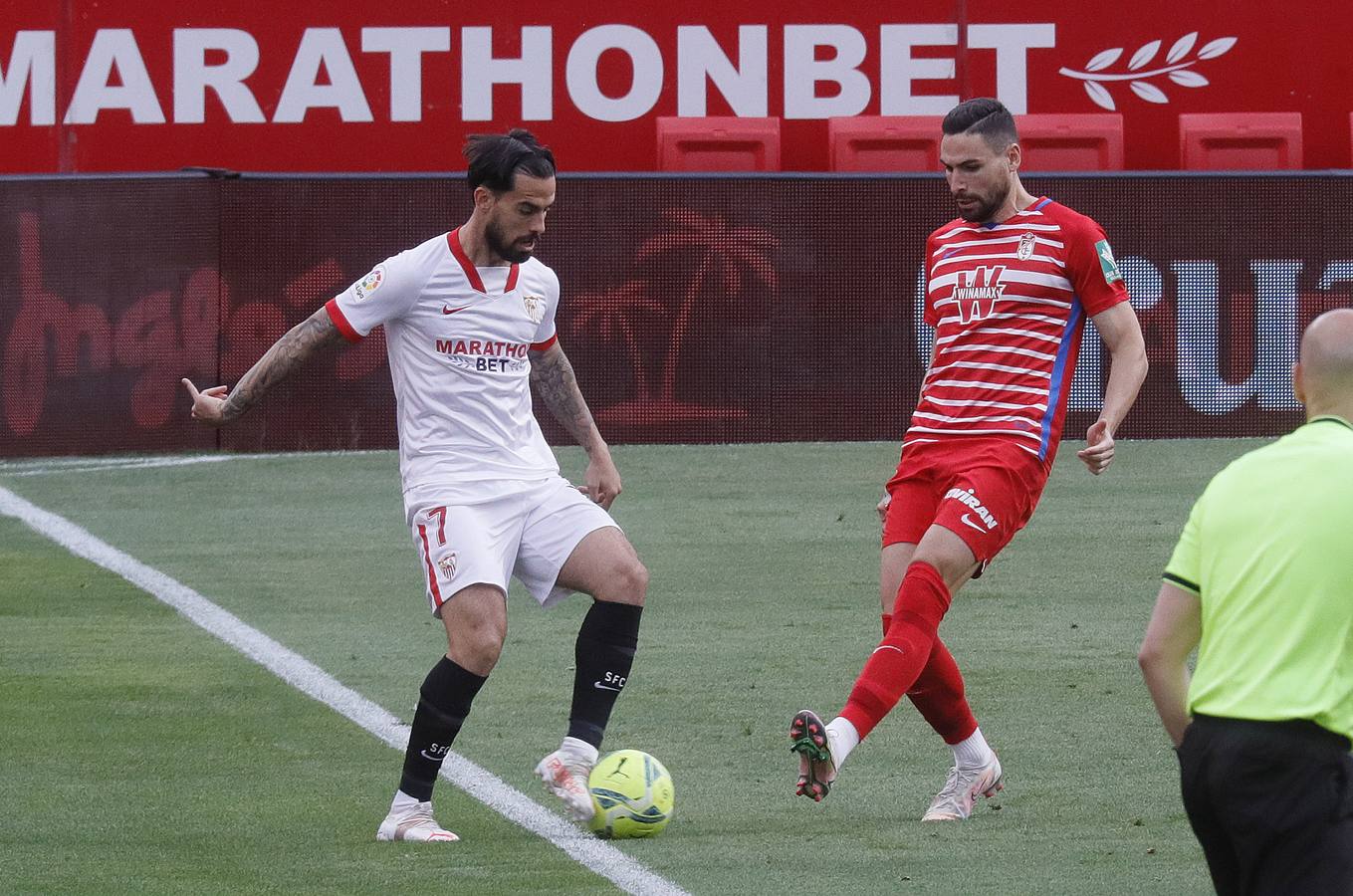 Partido entre el Sevilla y el Granada