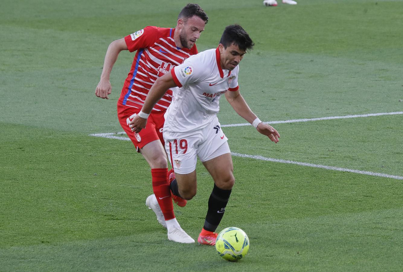 Partido entre el Sevilla y el Granada