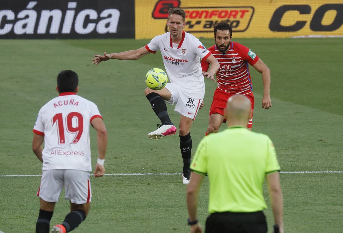 Partido entre el Sevilla y el Granada