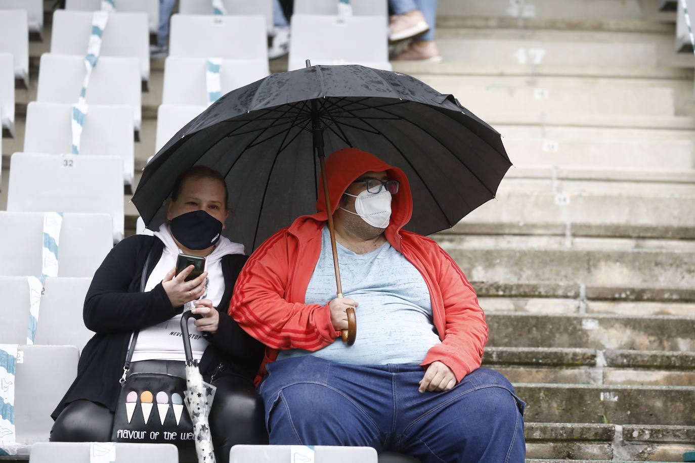 En imágenes, el ambiente del Córdoba CF - Tamaraceite