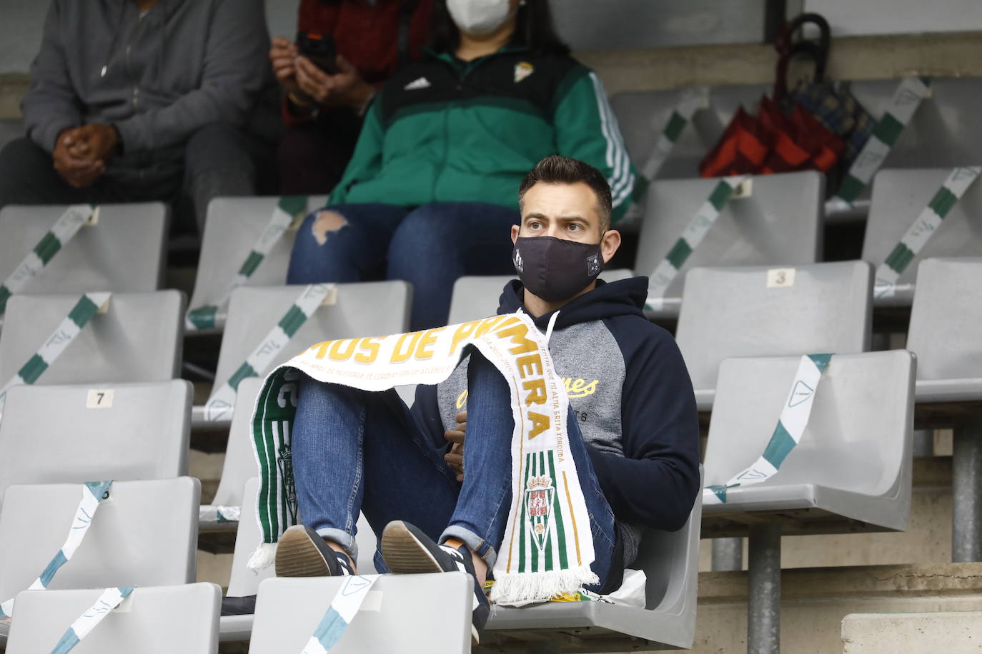 En imágenes, el ambiente del Córdoba CF - Tamaraceite