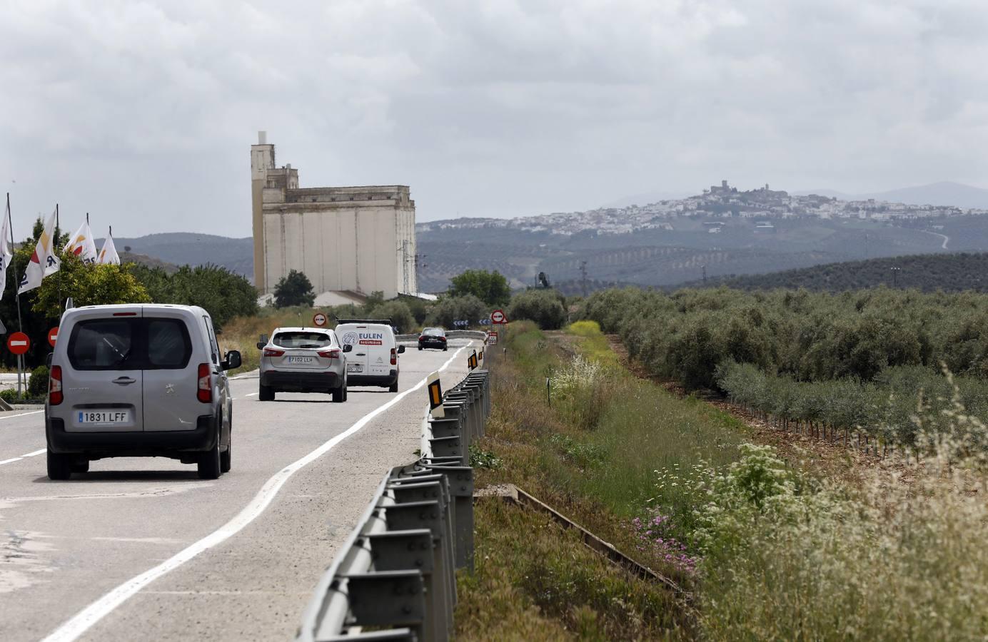 Así está la carretera N-432 a su paso por Córdoba, en imágenes