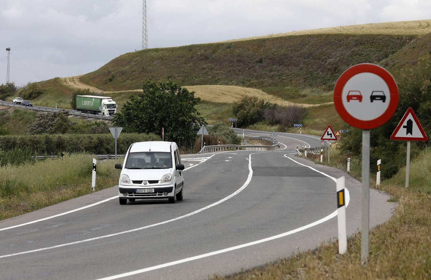 Así está la carretera N-432 a su paso por Córdoba, en imágenes