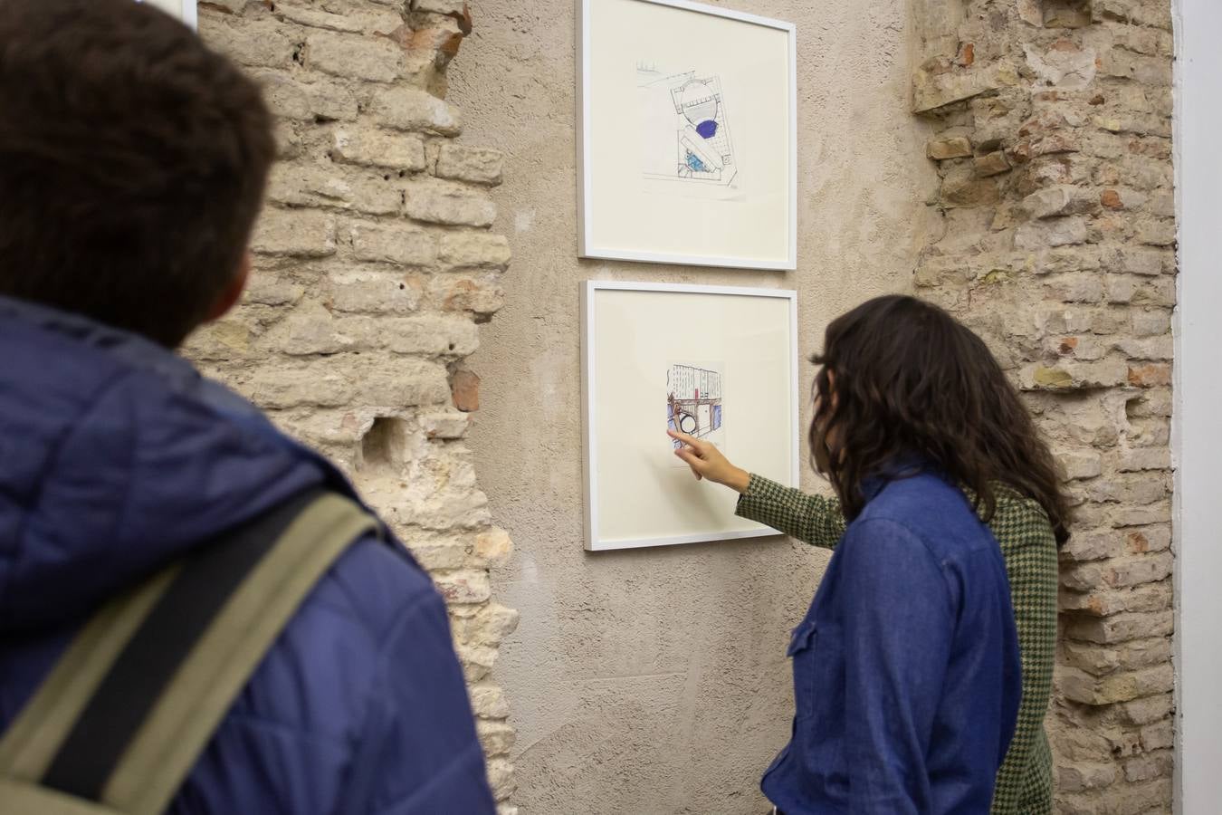 Inauguración de la exposición 'Crónica de un viaje apasionante. Los bocetos de Aurelio del Pozo para el Teatro de la Maestranza'