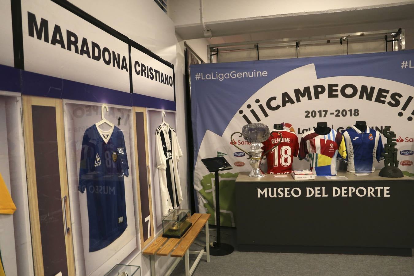 Museo del Deporte instalado en el Estadio de la Cartuja