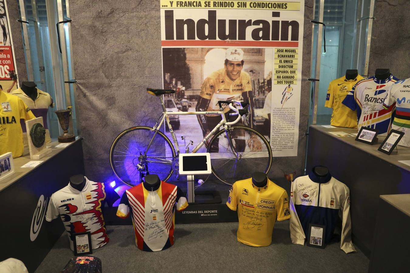 Museo del Deporte instalado en el Estadio de la Cartuja