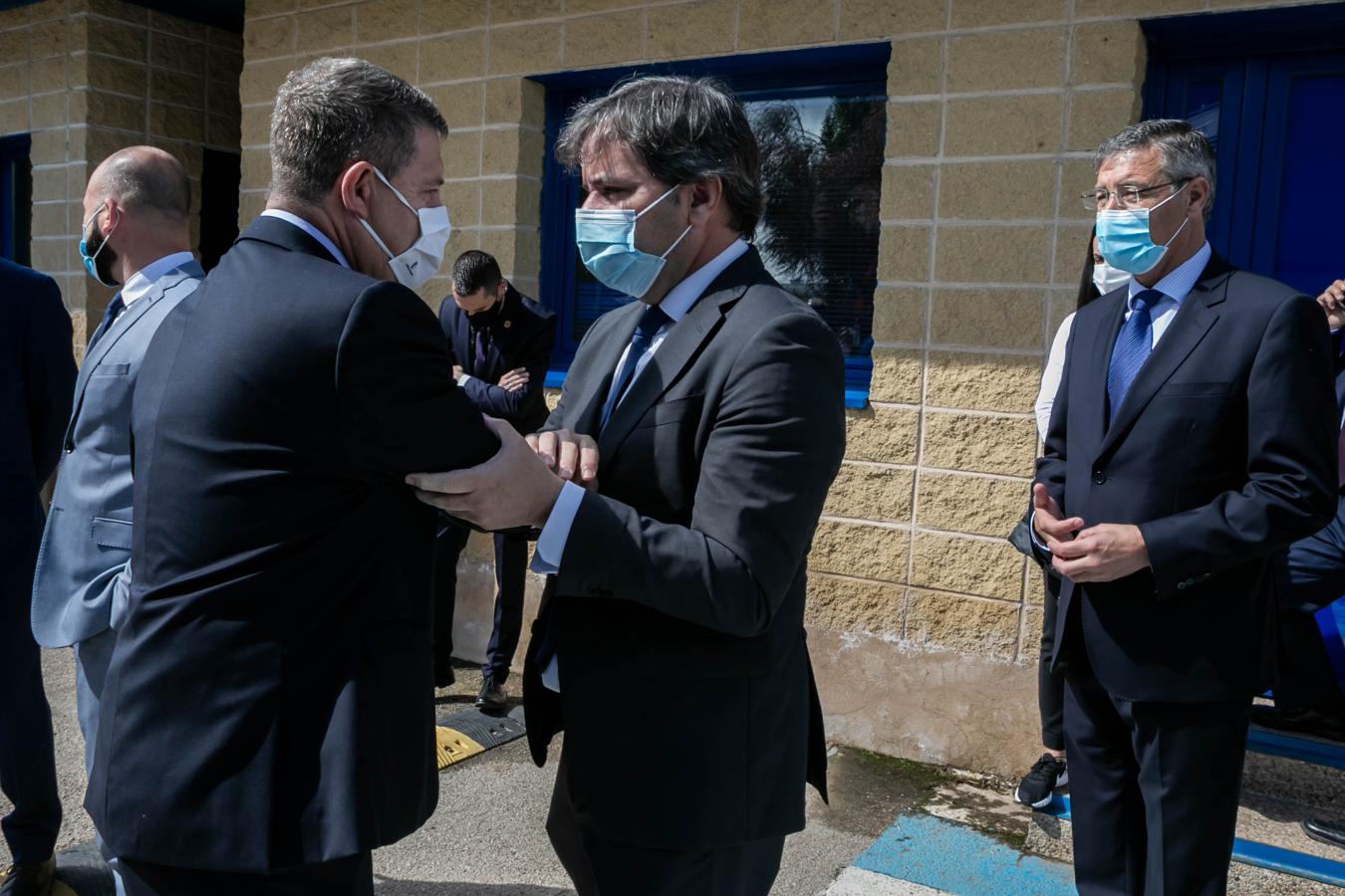 Pedro Sánchez visita las instalaciones de la farmacéutica Janssen en Toledo