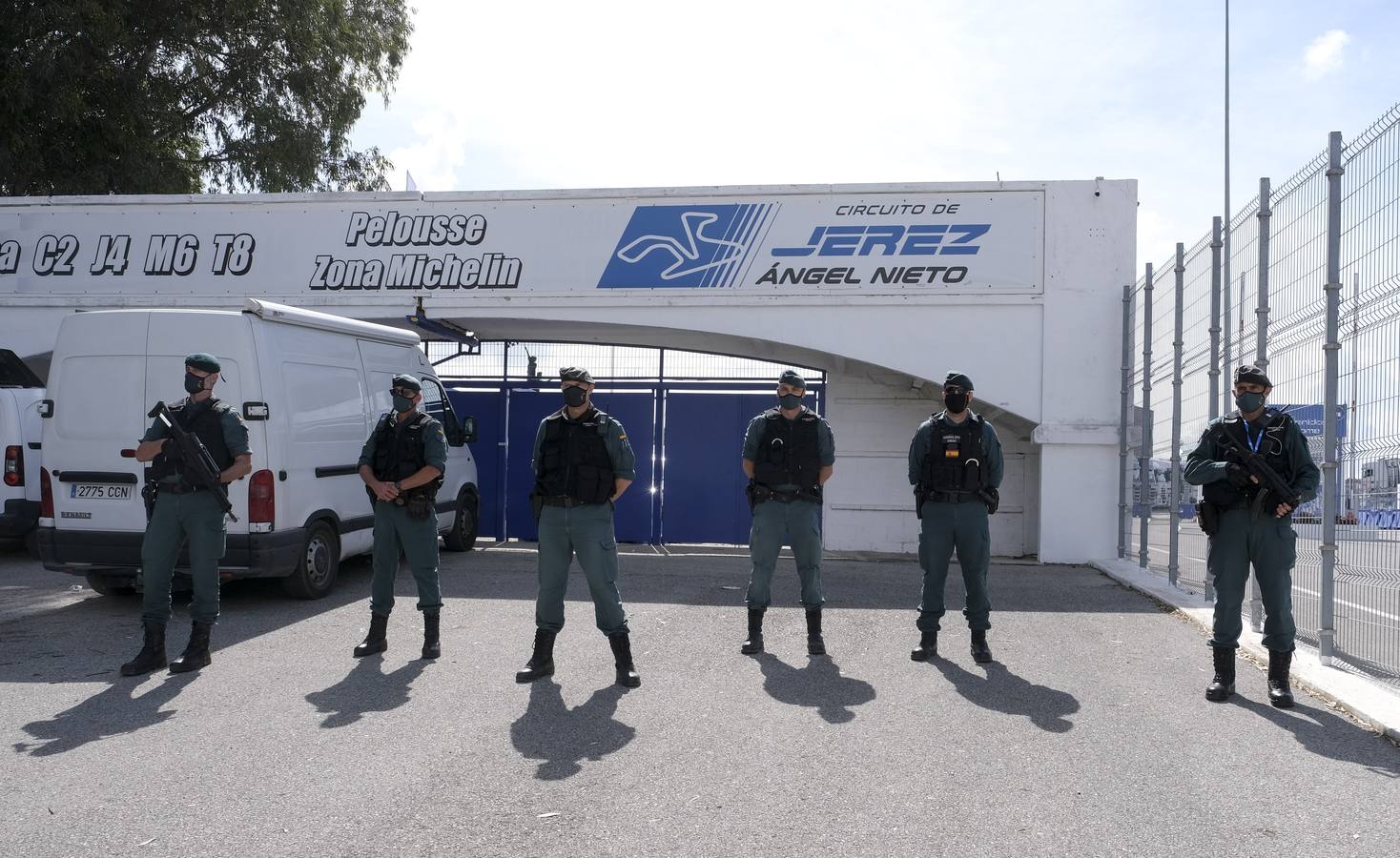 FOTOS: Las entrañas de la seguridad del Gran Premio de Jerez