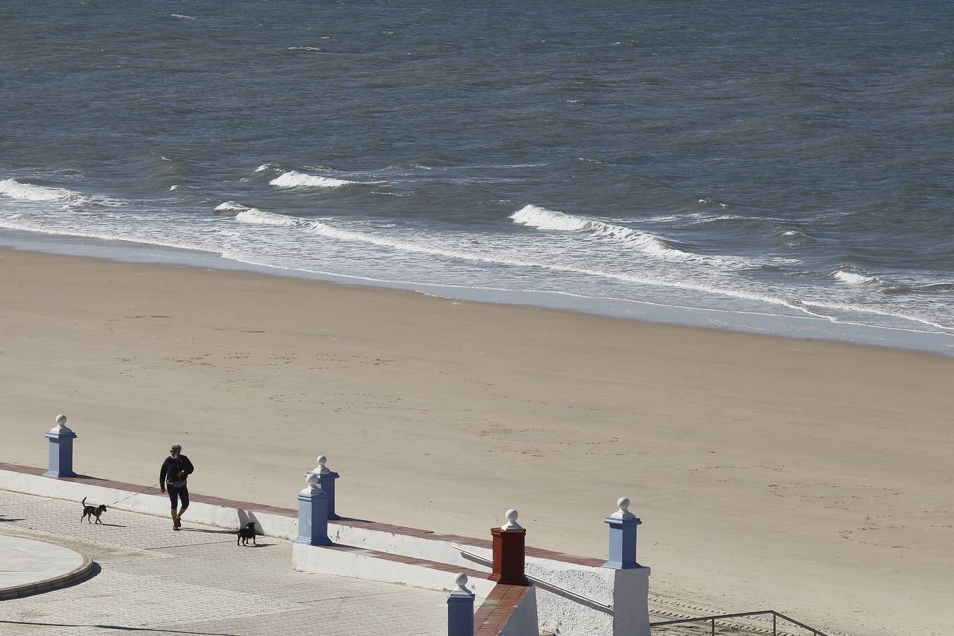 Ambiente este sábado en algunas playas onubenses