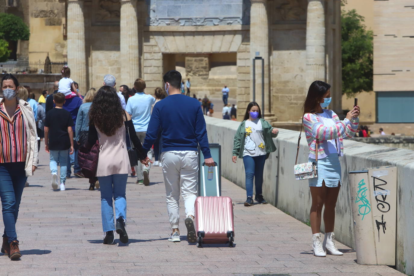 El ambiente en la Judería y el Centro de Córdoba, en imágenes