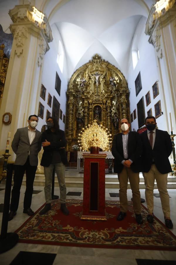 La nueva corona de la Virgen de la Esperanza de Córdoba, en imágenes