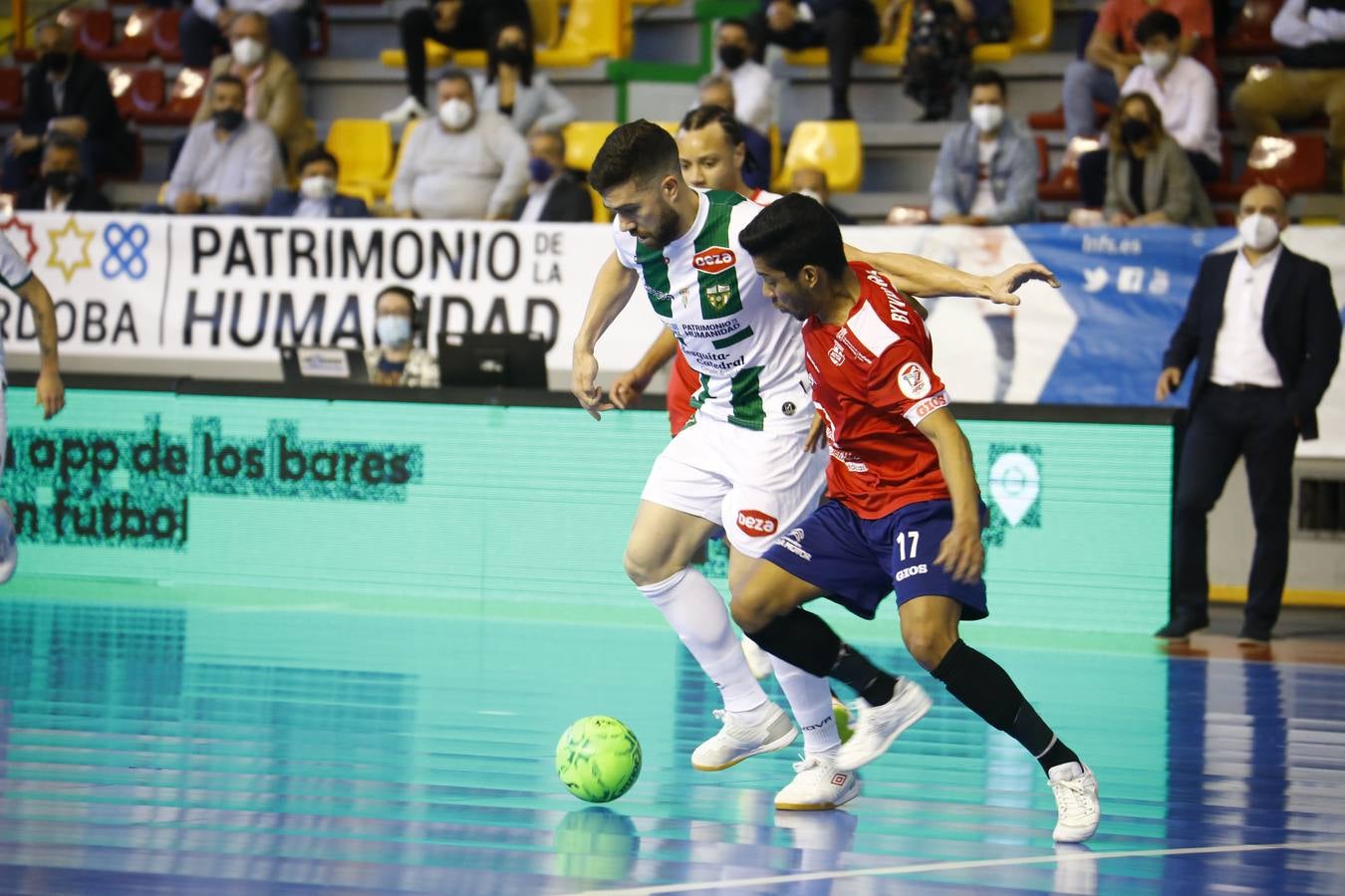 El empate entre el Córdoba Patrimonio y el Osasuna, en imágenes