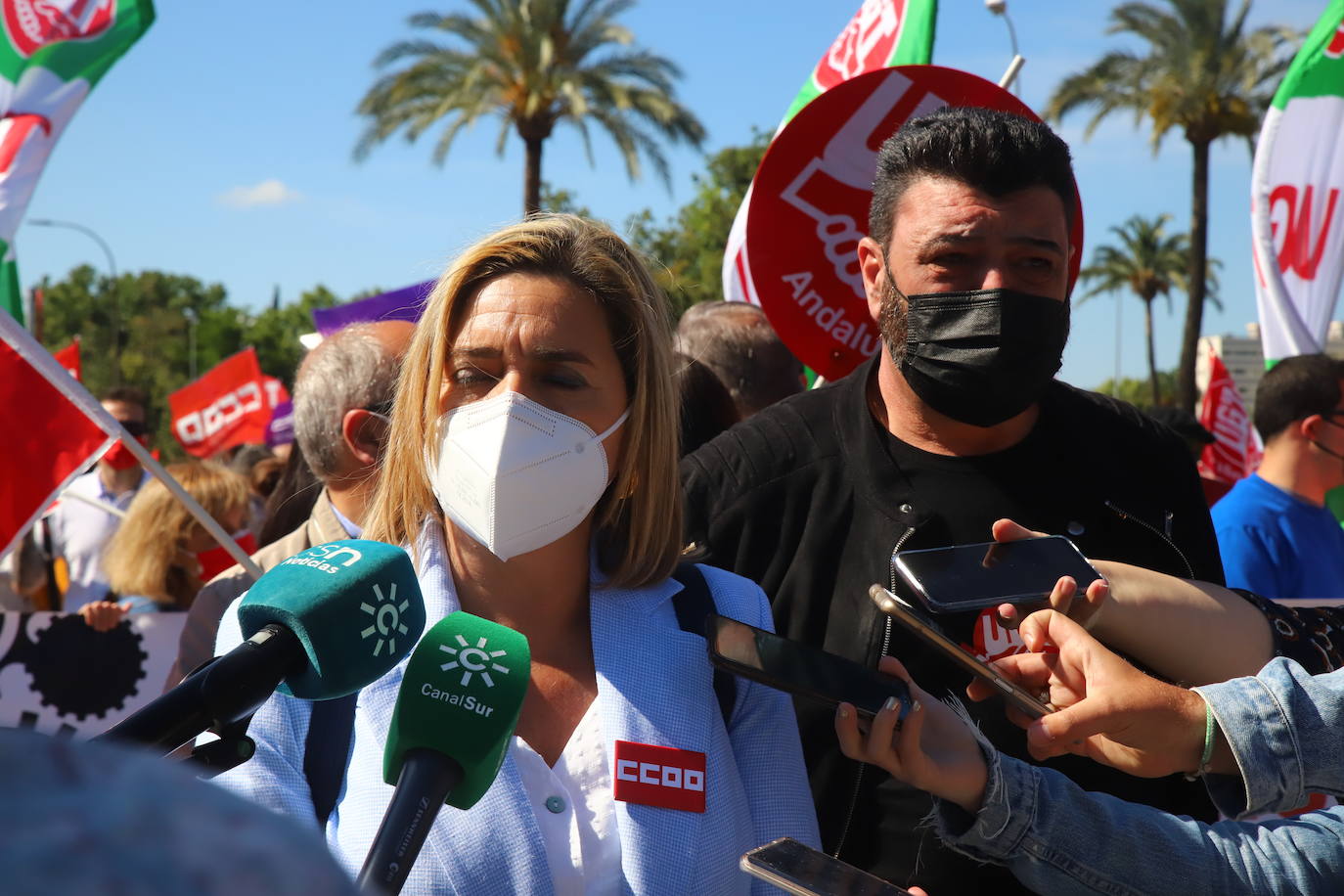 La manifestación del Primero de Mayo en Córdoba, en imágenes