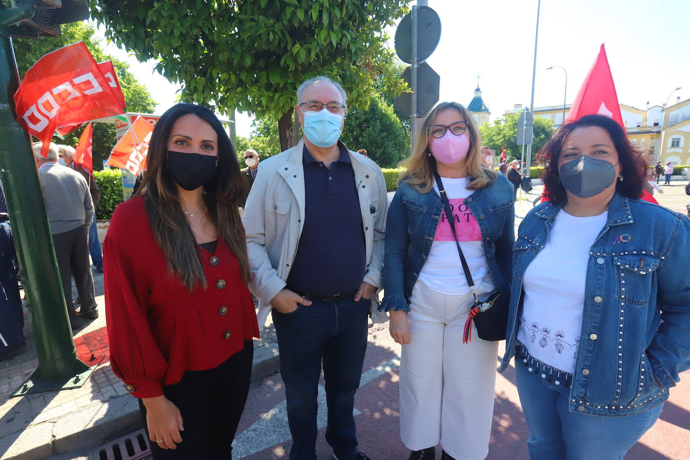 La manifestación del Primero de Mayo en Córdoba, en imágenes