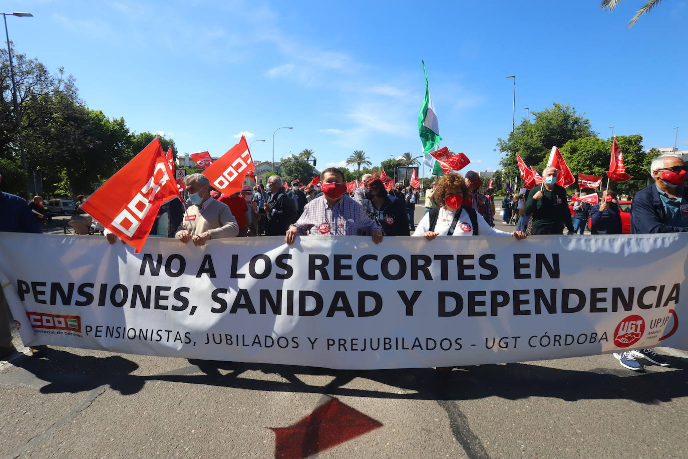 La manifestación del Primero de Mayo en Córdoba, en imágenes