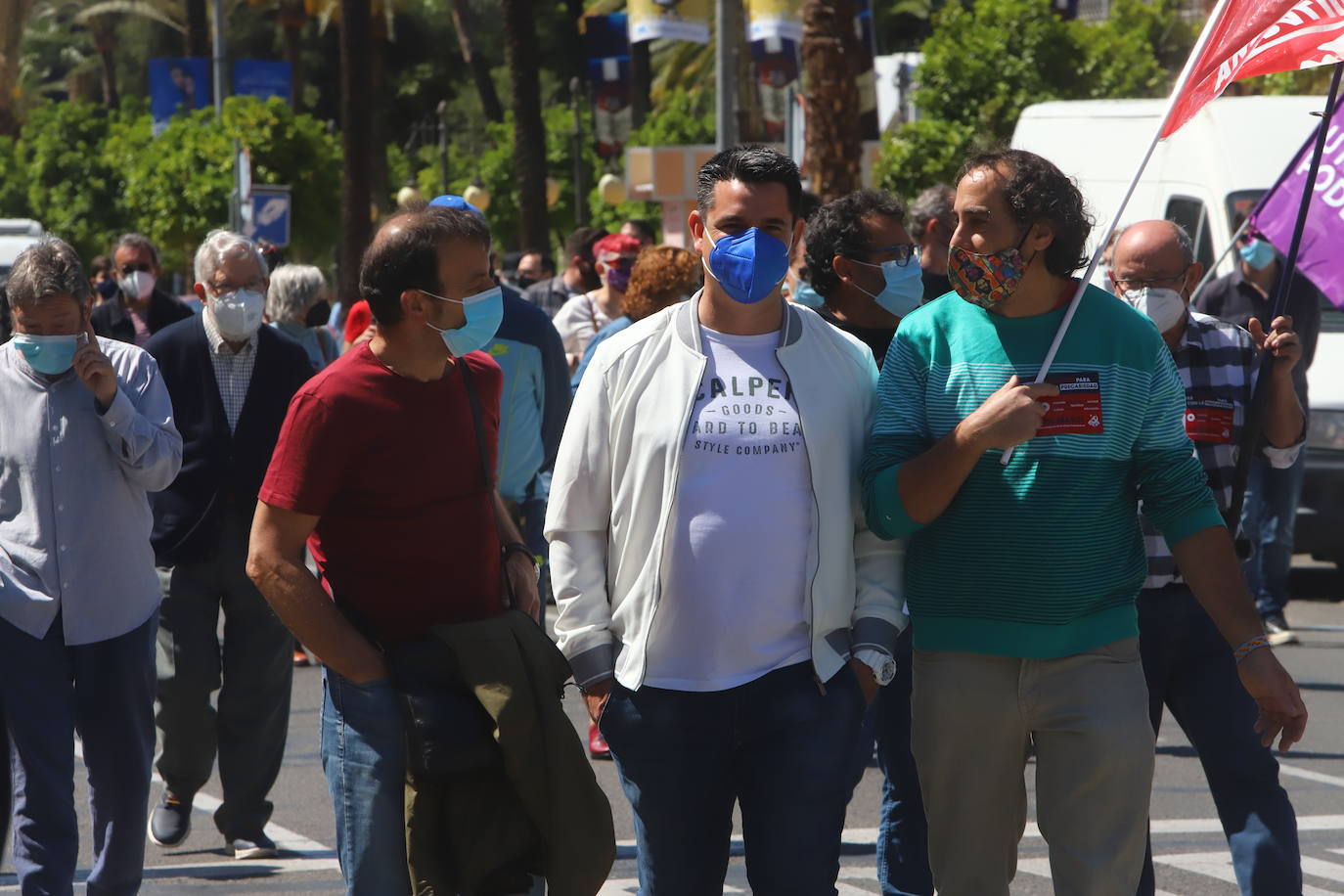 La manifestación del Primero de Mayo en Córdoba, en imágenes