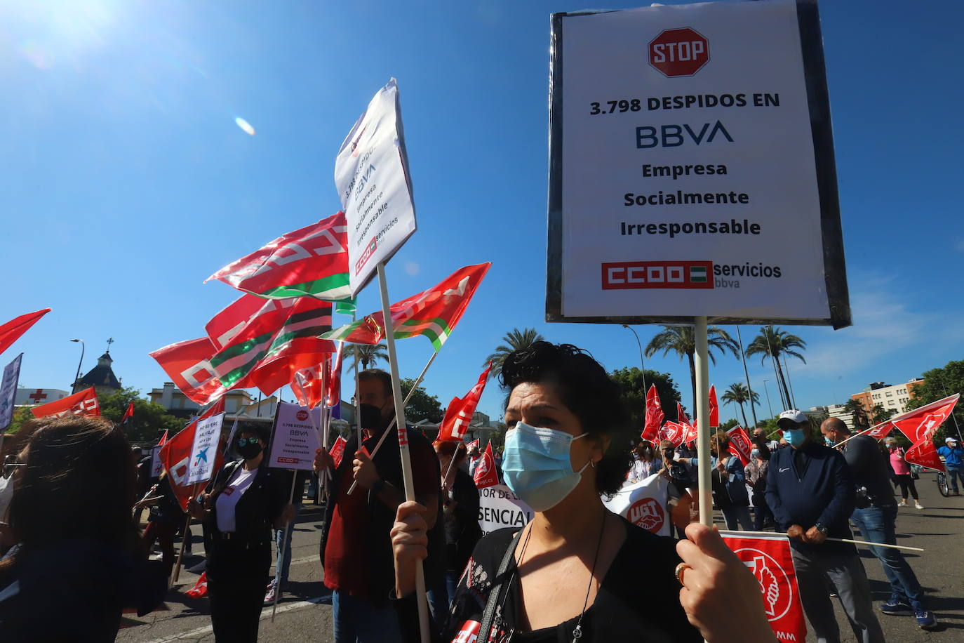 La manifestación del Primero de Mayo en Córdoba, en imágenes