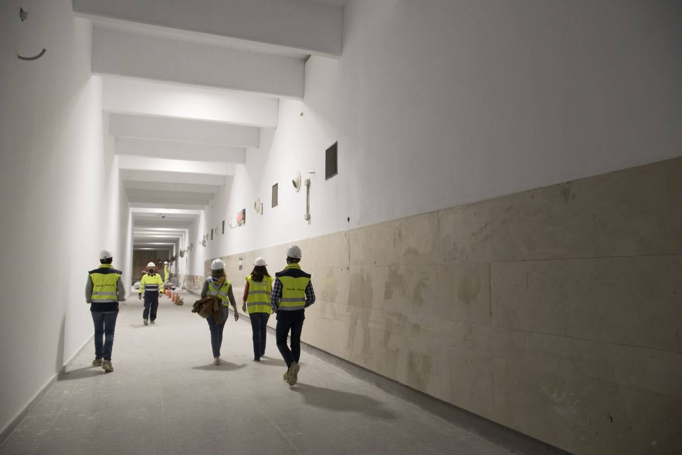 Obras en el aeropuerto de Sevilla