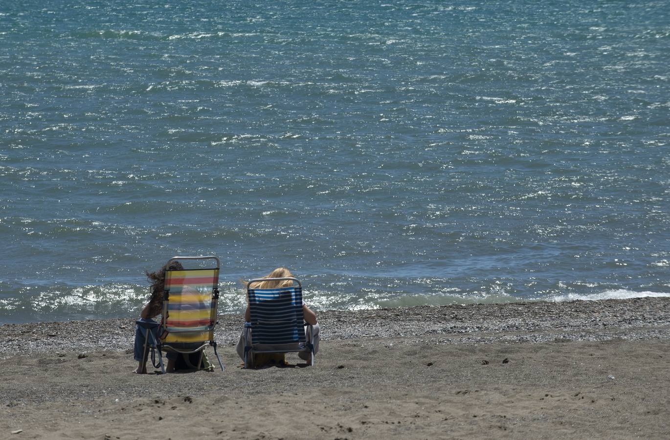 Playa de la Misericordia en Málaga