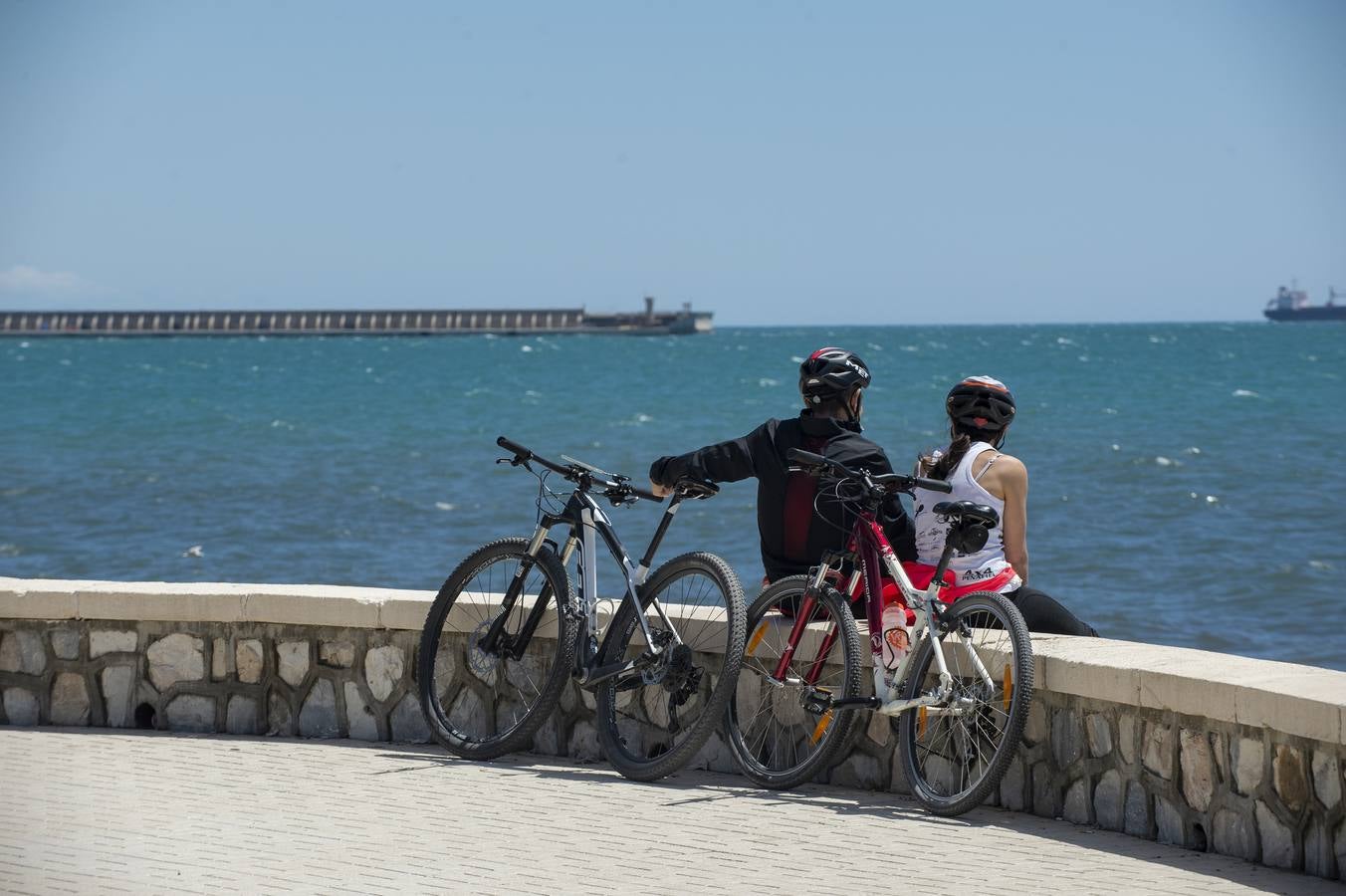 Playa de la Misericordia en Málaga