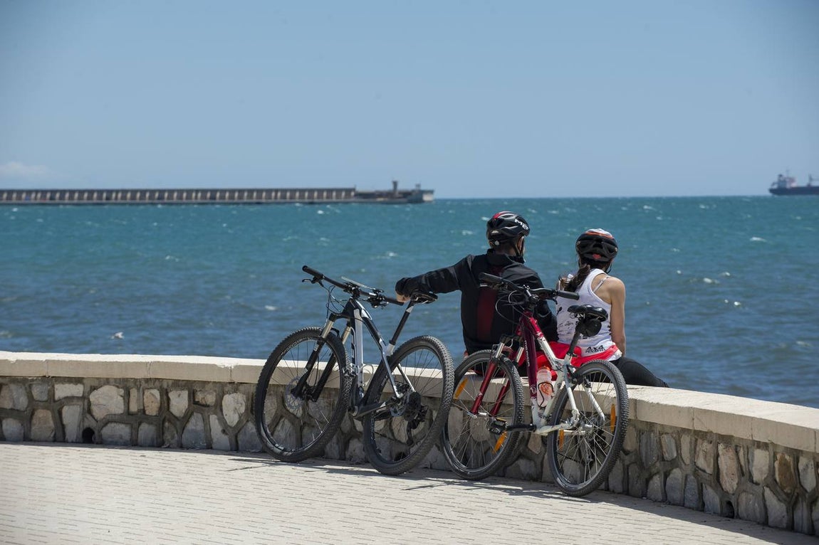 Playa de la Misericordia en Málaga