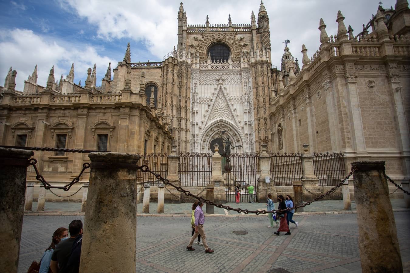 Ambiente del centro de Sevilla