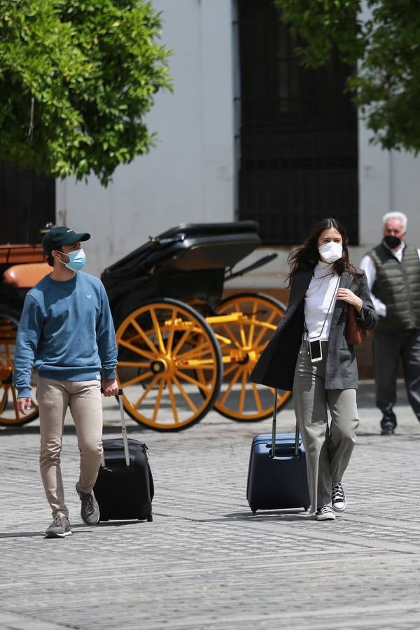 Ambiente del centro de Sevilla