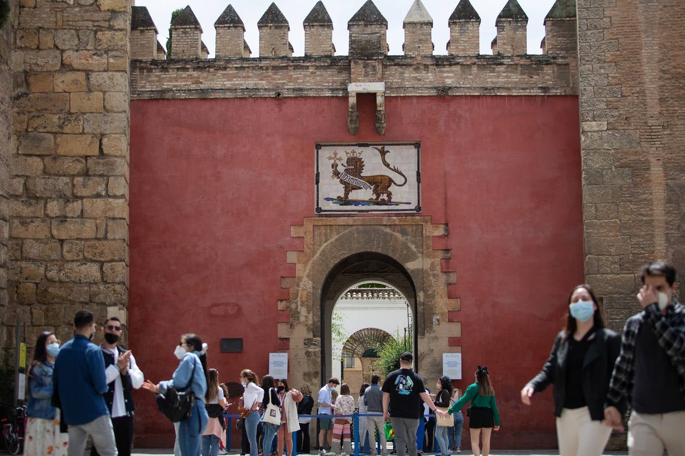 Ambiente del centro de Sevilla