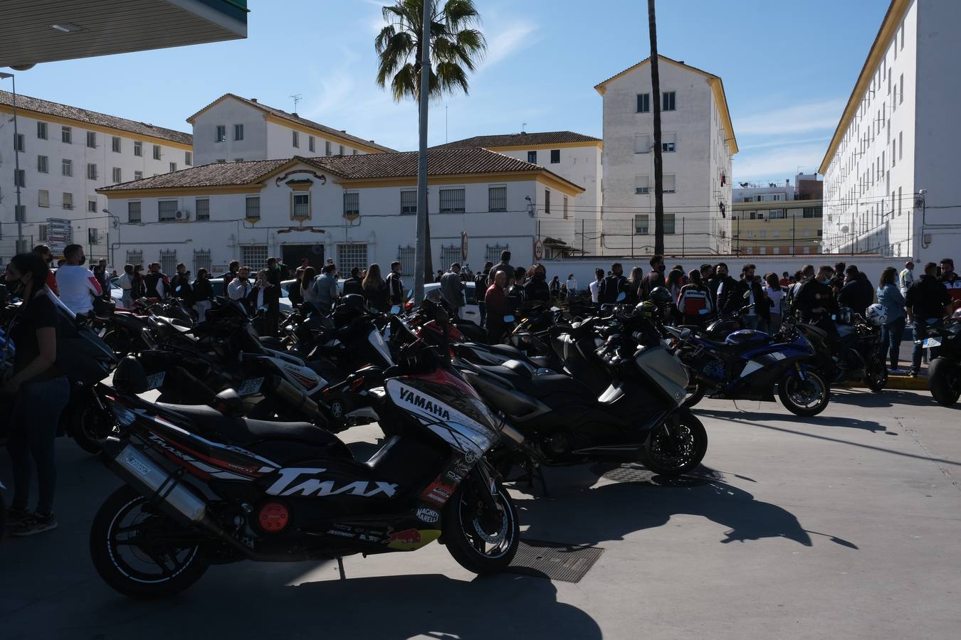 Ambiente de motos en El Puerto