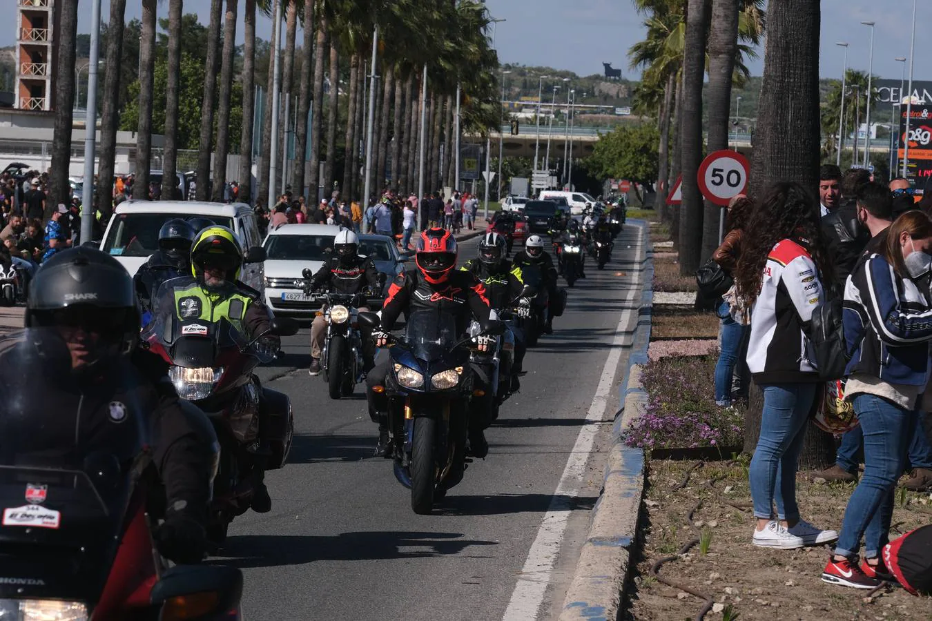 Ambiente de motos en El Puerto
