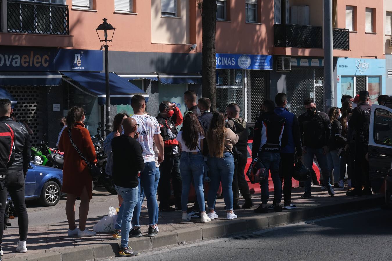 Ambiente de motos en El Puerto