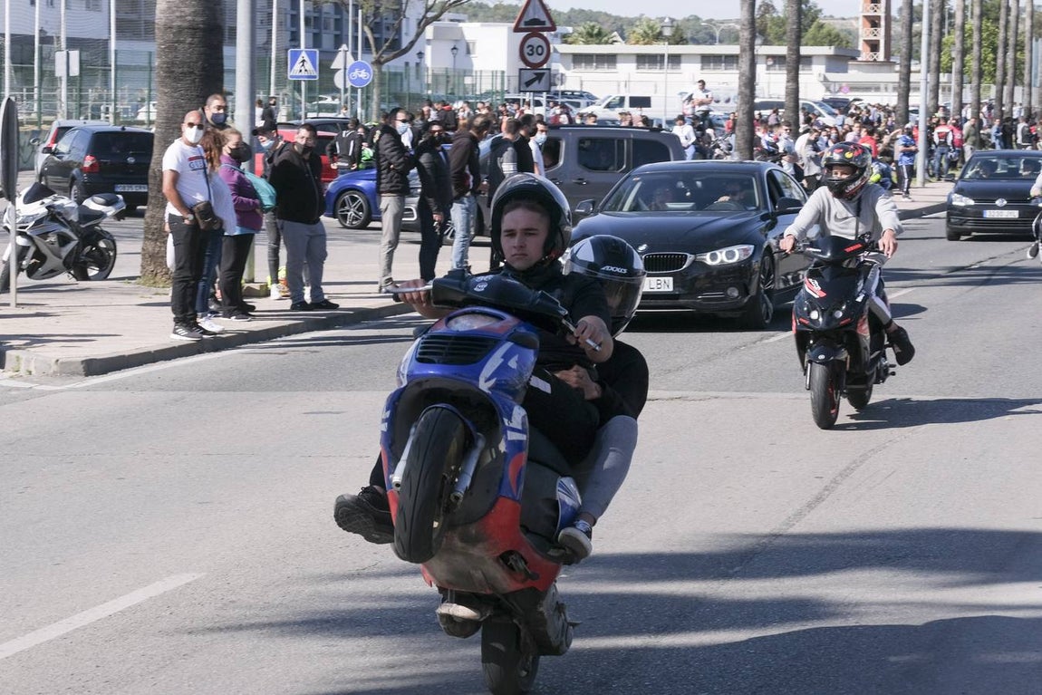 Ambiente de motos en El Puerto