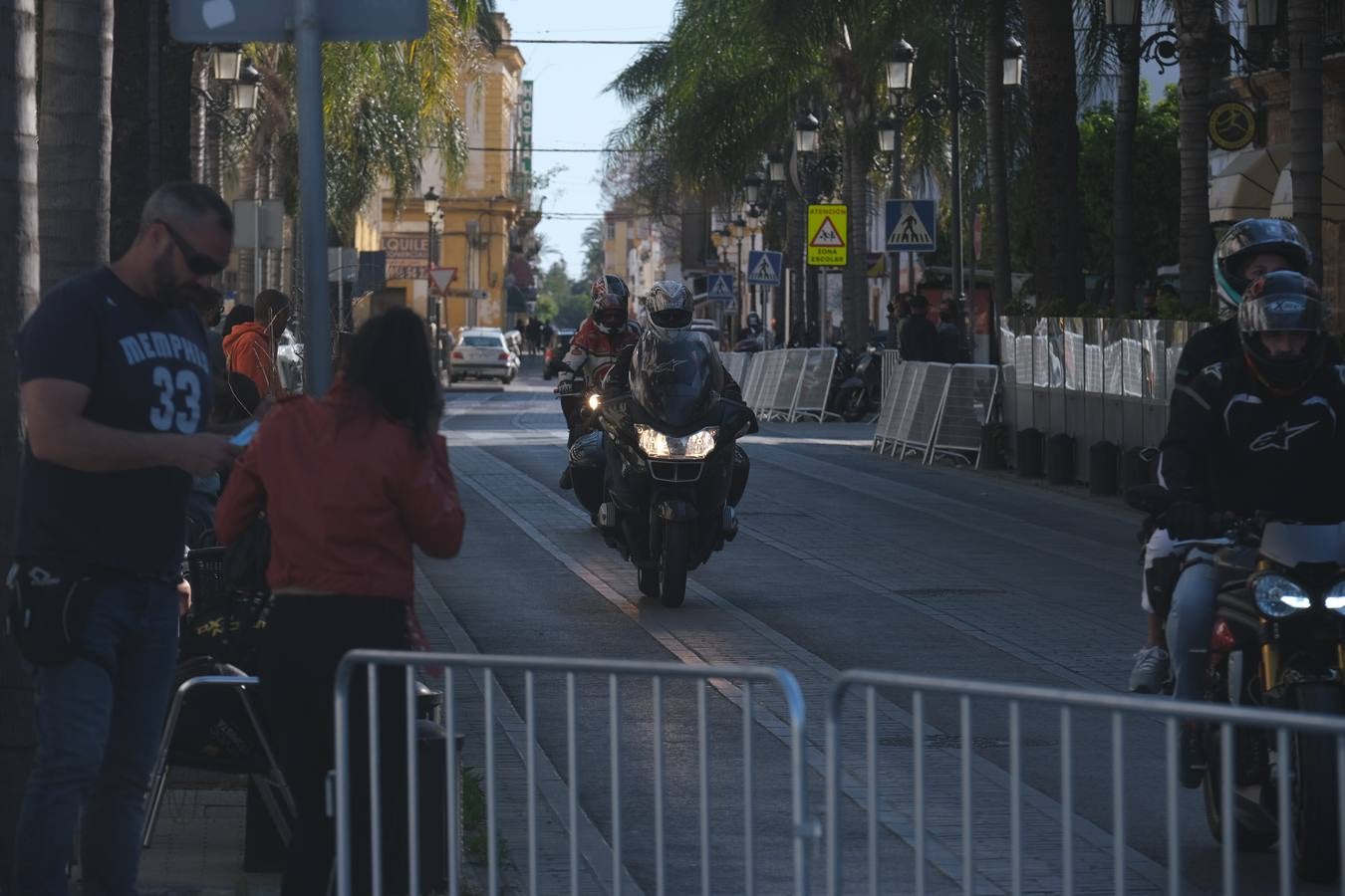 Ambiente de motos en El Puerto