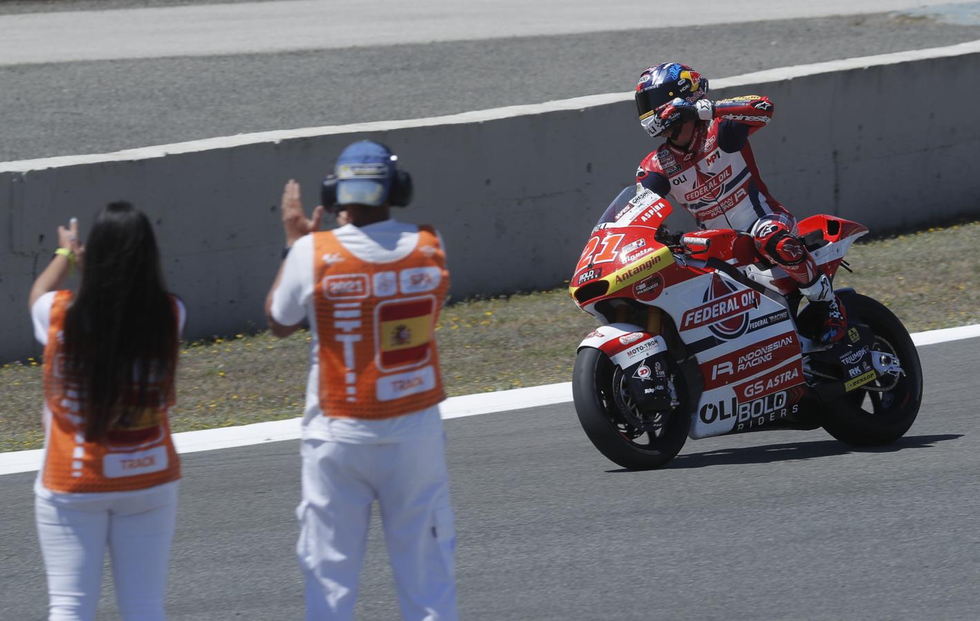 FOTOS: La carrera de Moto2 en MotoGP Jerez 2021