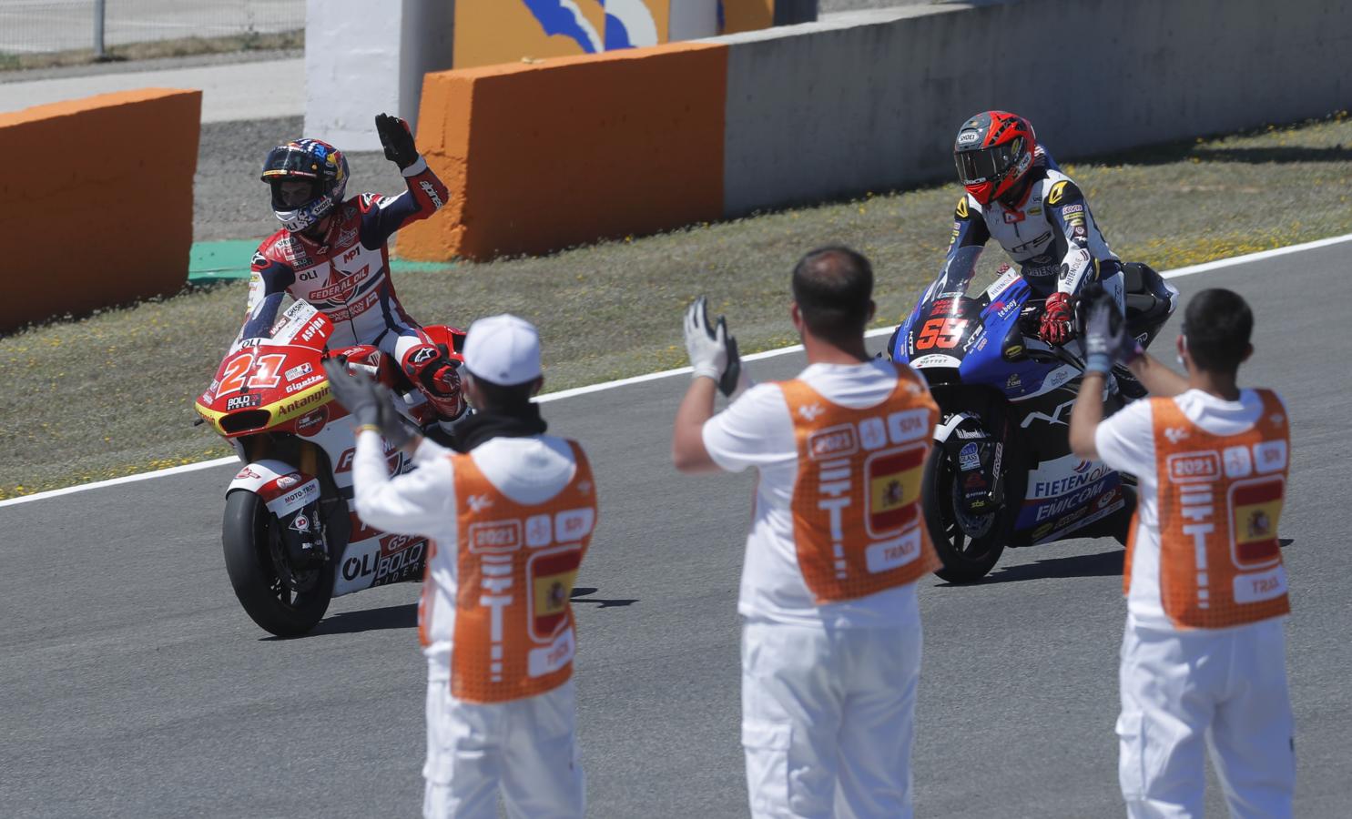 FOTOS: La carrera de Moto2 en MotoGP Jerez 2021