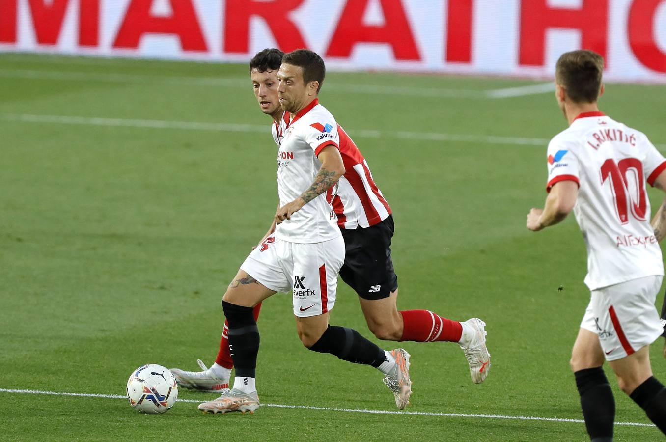 Encuentro entre el Sevilla F.C. y el Athletic de Bilbao