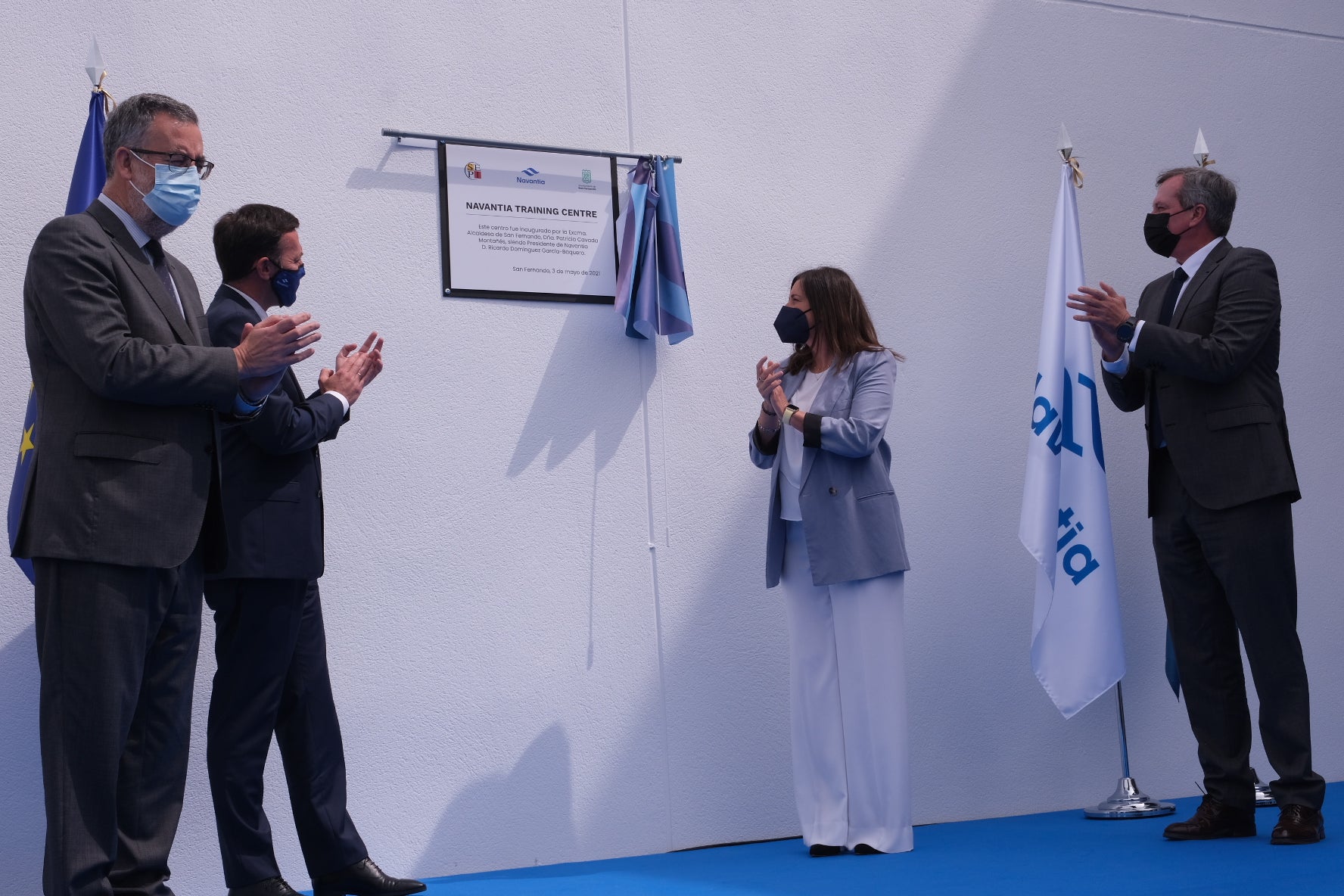 En imágenes: Inauguración del Navantia Training Centre en San Fernando