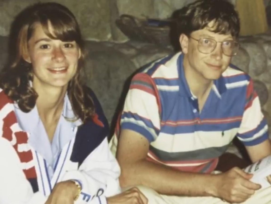 Melinda y Bill se conocieron en una cena de la empresa en 1987. 