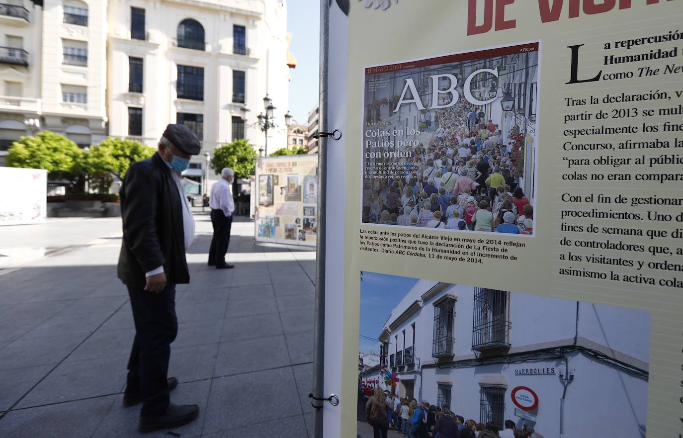 La exposición sobre los Patios de Córdoba, en imágenes