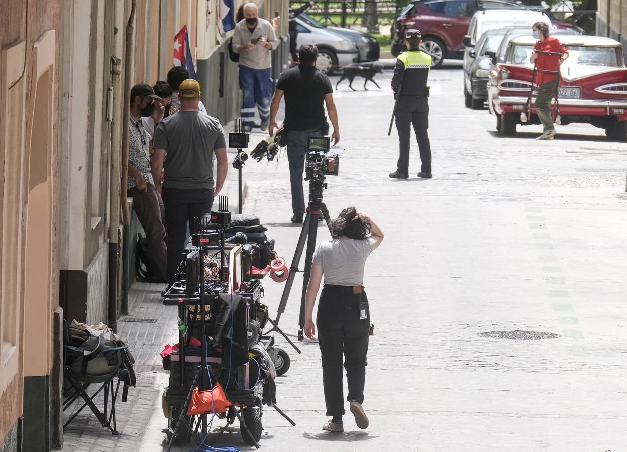 FOTOS: Así es el rodaje de &#039;Cuba Libre&#039; en Cádiz