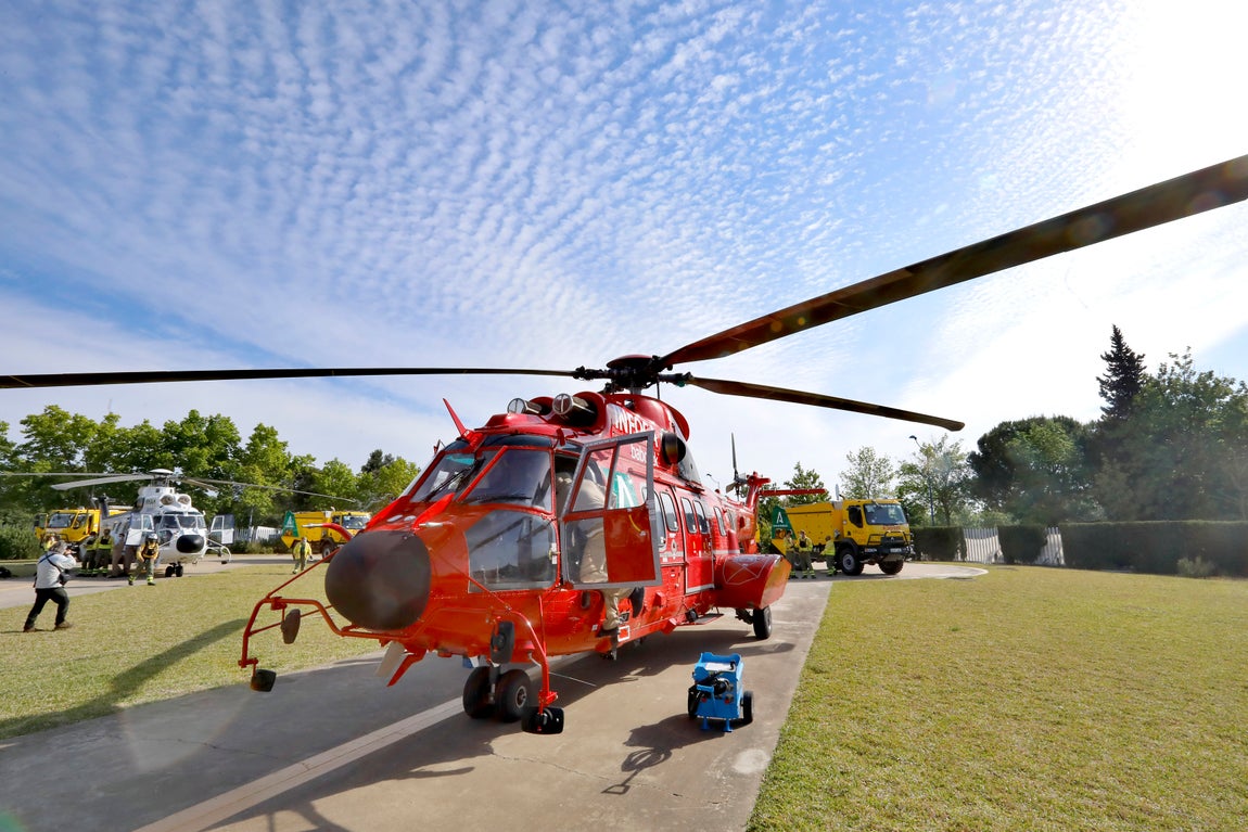 Presentación del nuevo equipamiento del Infoca